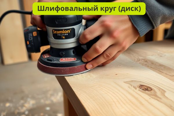 Круг шлифовальный фото